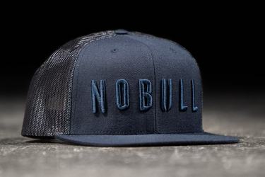 Nobull Flat-Brim Trucker Women's Hats Navy | Australia (TP1956)